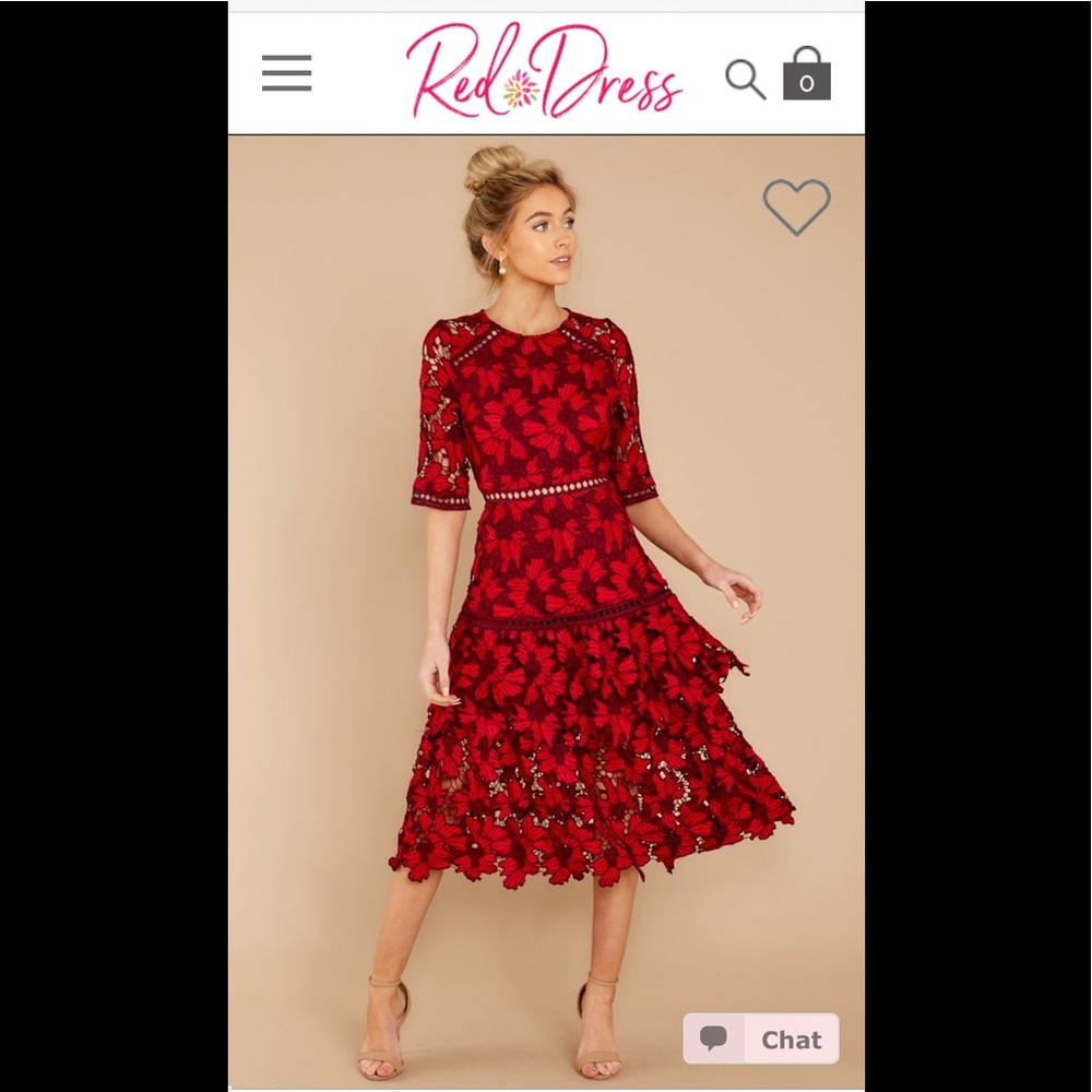 Red Dress Boutique - Get To The Point Dress